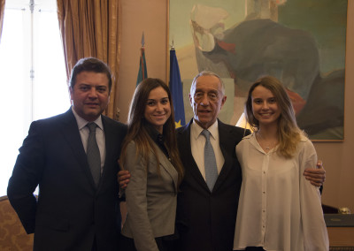 His Excellency the President of the Portuguese Republic, Professor Marcelo Rebelo de Sousa